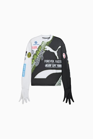 A$AP ROCKY x PUMA Tire Glove Long Sleeve Tee Unisex, PUMA White, extralarge-GBR