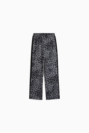 T7 LEO LUXE All-Over Print Straight Pants Women, PUMA Black, extralarge-GBR