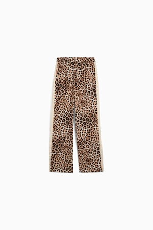 T7 LEO LUXE All-Over Print Straight Pants Women, Alpine Snow, extralarge-GBR