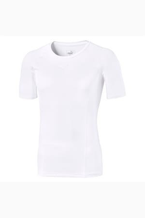 LIGA Baselayer Short Sleeve Men's Tee, Puma White, extralarge-GBR