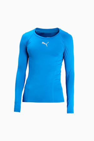 LIGA Baselayer Long Sleeve Tee Men, Electric Blue Lemonade, extralarge-GBR