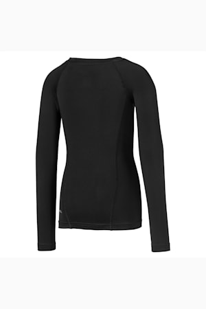 LIGA Baselayer Long Sleeve Tee Kids, Puma Black, extralarge-GBR