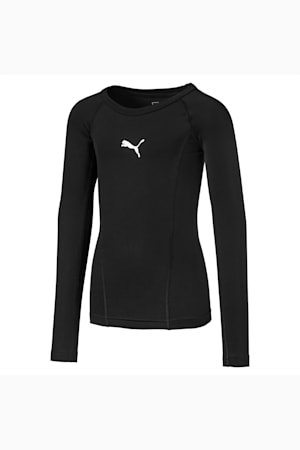 LIGA Baselayer Long Sleeve Tee Kids, Puma Black, extralarge-GBR