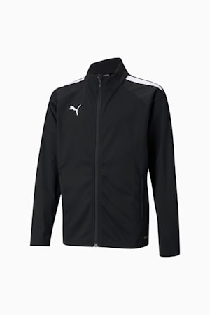 teamLIGA Training Football Jacket Youth, Puma Black-Puma White, extralarge-GBR