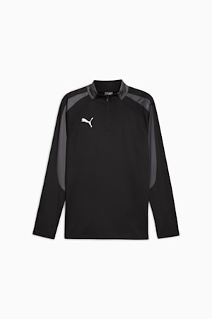 individualLIGA Quarter-Zip Top Men, PUMA Black-PUMA White-Shadow Gray, extralarge-GBR