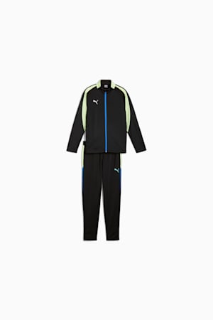 IndividualLIGA Tracksuit Youth, PUMA Black-Fizzy Apple, extralarge-GBR