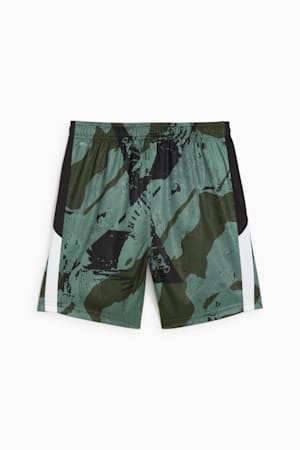 individualLIGA Camo Shorts Youth, PUMA Black, extralarge-GBR