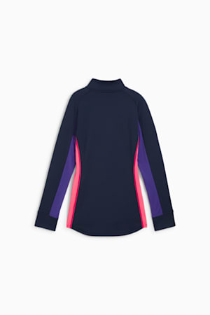 individualBLAZE Quarter-Zip Top Women, Club Navy-Dark Amethyst, extralarge-GBR