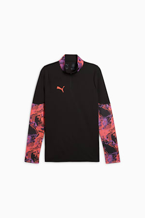IndividualCUP Quarter-Zip Football Top Men, PUMA Black, extralarge-GBR