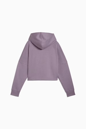 Essentials Logo Cropped Hoodie Youth, Pale Plum, extralarge-GBR