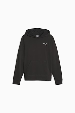 BETTER ESSENTIALS Women's Hoodie, PUMA Black, extralarge-GBR