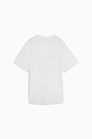 EVOSTRIPE Women's Graphic Tee, PUMA White, extralarge-GBR