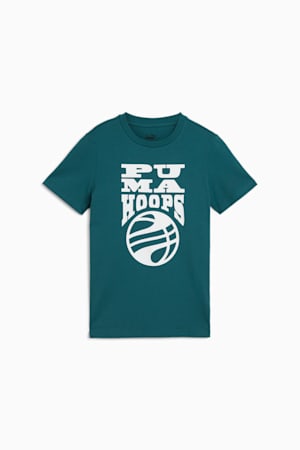 BASKETBALL BLUEPRINT Youth Tee, Cold Green, extralarge-GBR