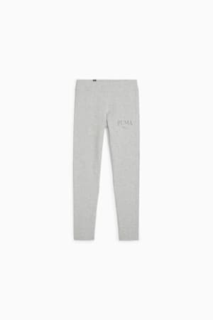 PUMA SQUAD Youth Leggings, Light Gray Heather, extralarge-GBR