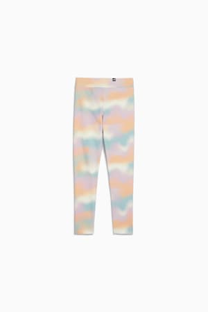 ESS+ SUMMER DAZE Girls' Leggings, Peach Fizz, extralarge-GBR