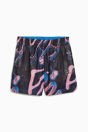 Cherry on Top All-Over Print Mesh Basketball Shorts Women, PUMA Black, extralarge-GBR