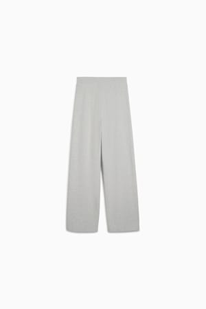 ESS Small No. 1 Logo High-Waist Straight Leggings Women, Light Gray Heather, extralarge-GBR