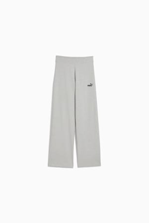 ESS Small No. 1 Logo High-Waist Straight Leggings Women, Light Gray Heather, extralarge-GBR