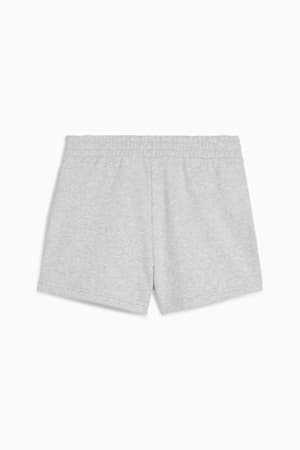 ESS Small No. 1 Logo 4'' Shorts Women, Light Gray Heather, extralarge-GBR