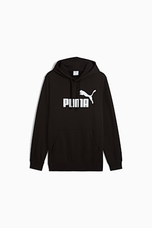 Essentials No. 1 Logo Hoodie Men, PUMA Black, extralarge-GBR