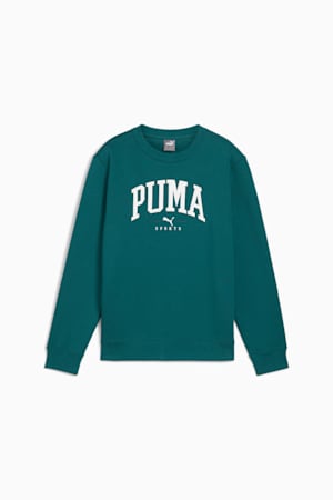 PUMA SQUAD Crew Youth, Cold Green, extralarge-GBR