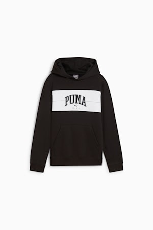 PUMA SQUAD Hoodie Youth, PUMA Black, extralarge-GBR