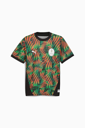 Tournament Men's Tee TotalEnergies CAF Africa Cup of Nations 2023, PUMA Black-Rickie Orange, extralarge-GBR