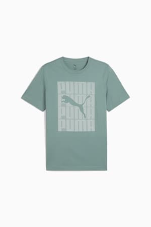 Graphics PUMA Wording Tee Men, Green Moon, extralarge-GBR