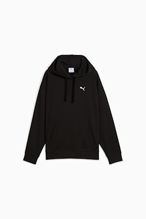 ESS ELEVATED Comfort Rib Hoodie Women, PUMA Black, extralarge-GBR