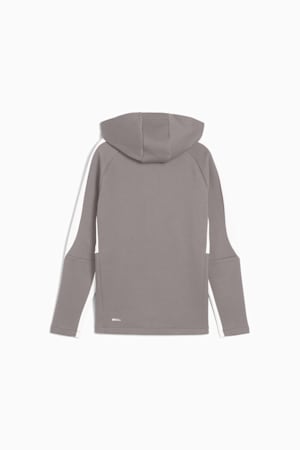 EVOSTRIPE Full-Zip Hoodie Youth, Cast Iron, extralarge-GBR