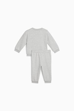 Minicats Essentials Crew Set Toddler, Light Gray Heather, extralarge-GBR