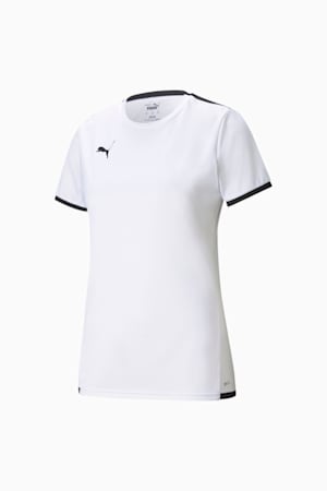 teamLIGA Football Jersey Women, Puma White-Puma Black, extralarge-GBR