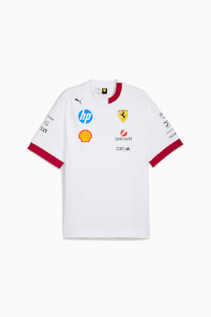 Scuderia Ferrari 2025 Drivers Tee Men, PUMA White, extralarge-GBR