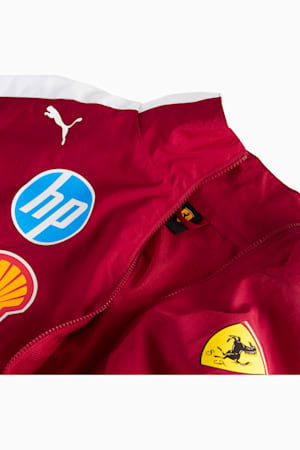 Scuderia Ferrari 2025 Drivers T7 Oversized Jacket Men, Dark Cherry, extralarge-GBR