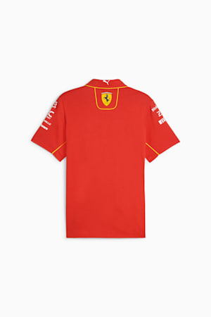 Scuderia Ferrari Team Men's Polo, Burnt Red, extralarge-GBR