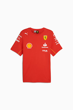 Scuderia Ferrari 2024 Replica Collection Team Tee Men, Burnt Red, extralarge-GBR