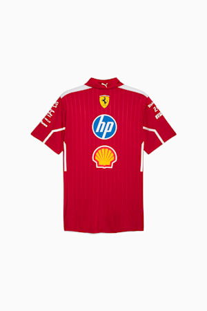 Scuderia Ferrari HP 2025 Team Polo Men, Dark Cherry, extralarge-GBR
