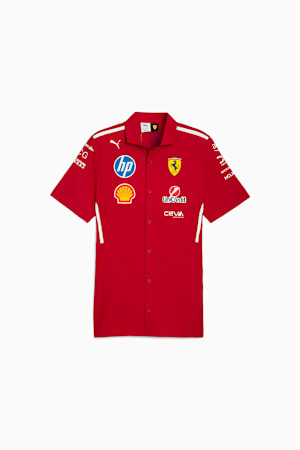 Scuderia Ferrari HP 2025 Team Shirt Men, Dark Cherry, extralarge-GBR