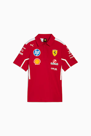 Scuderia Ferrari HP 2025 Team Polo Women, Dark Cherry, extralarge-GBR