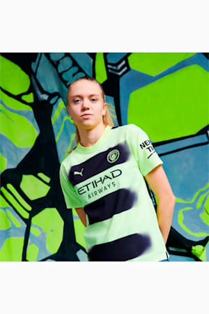 Manchester City F.C. Third 22/23 Replica Jersey Women, Fizzy Light-Parisian Night, extralarge-GBR