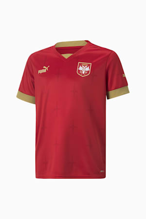 Serbia Home 22/23 Replica Jersey Youth, Chili Pepper-Victory Gold, extralarge-GBR