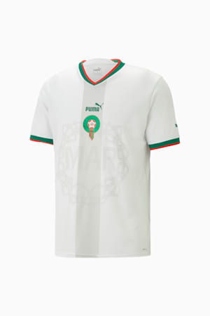 Morocco 2024 Away Jersey Men, Puma White-Puma Red, extralarge-GBR