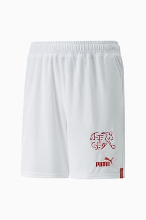 Switzerland 22/23 Replica Shorts Youth, Puma White-Puma Red, extralarge-GBR