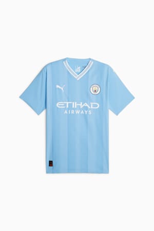 Manchester City 23/24 Home Authentic Jersey, Team Light Blue-PUMA White, extralarge-GBR