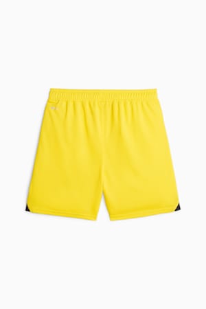 Borussia Dortmund Youth Football Shorts, Cyber Yellow-PUMA Black, extralarge-GBR