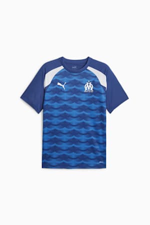 Olympique de Marseille Pre-match Football Jersey, PUMA Team Royal-Clyde Royal, extralarge-GBR