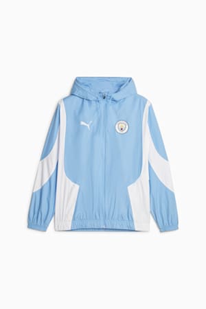 Manchester City Men's Pre-match Anthem Jacket, Team Light Blue-PUMA White, extralarge-GBR