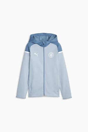 Manchester City Football Casuals Youth Hooded Jacket, Blue Wash-Deep Dive, extralarge-GBR