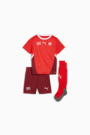 Switzerland Football 2024 Home MiniKit, PUMA Red-Team Regal Red, extralarge-GBR