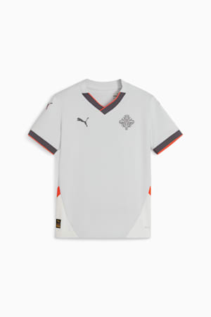 Iceland 2024 Away Jersey Youth, Ash Gray-Warm Earth, extralarge-GBR